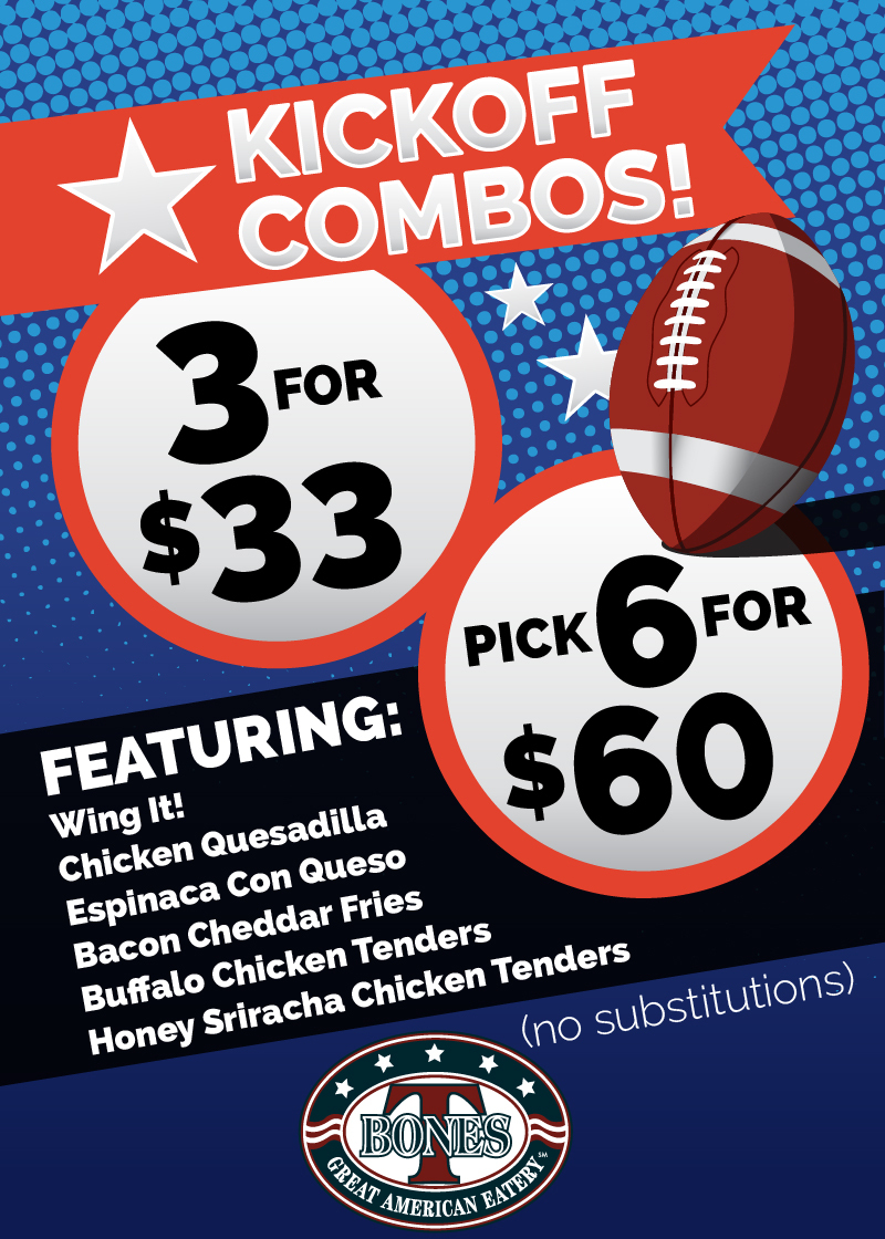 🏈 Kickoff Combos!